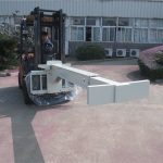 Hydraulische vorkheftruck hulpstukken Glass Handler
